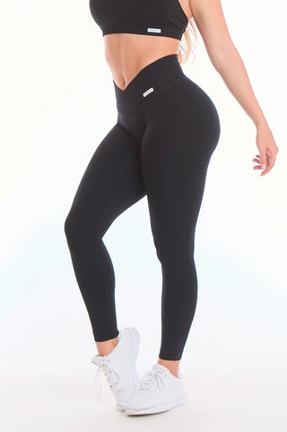 Leggings Push Up Venere Nero - FGM04 - LEGGINGS ANTICELLULITE - fgm04