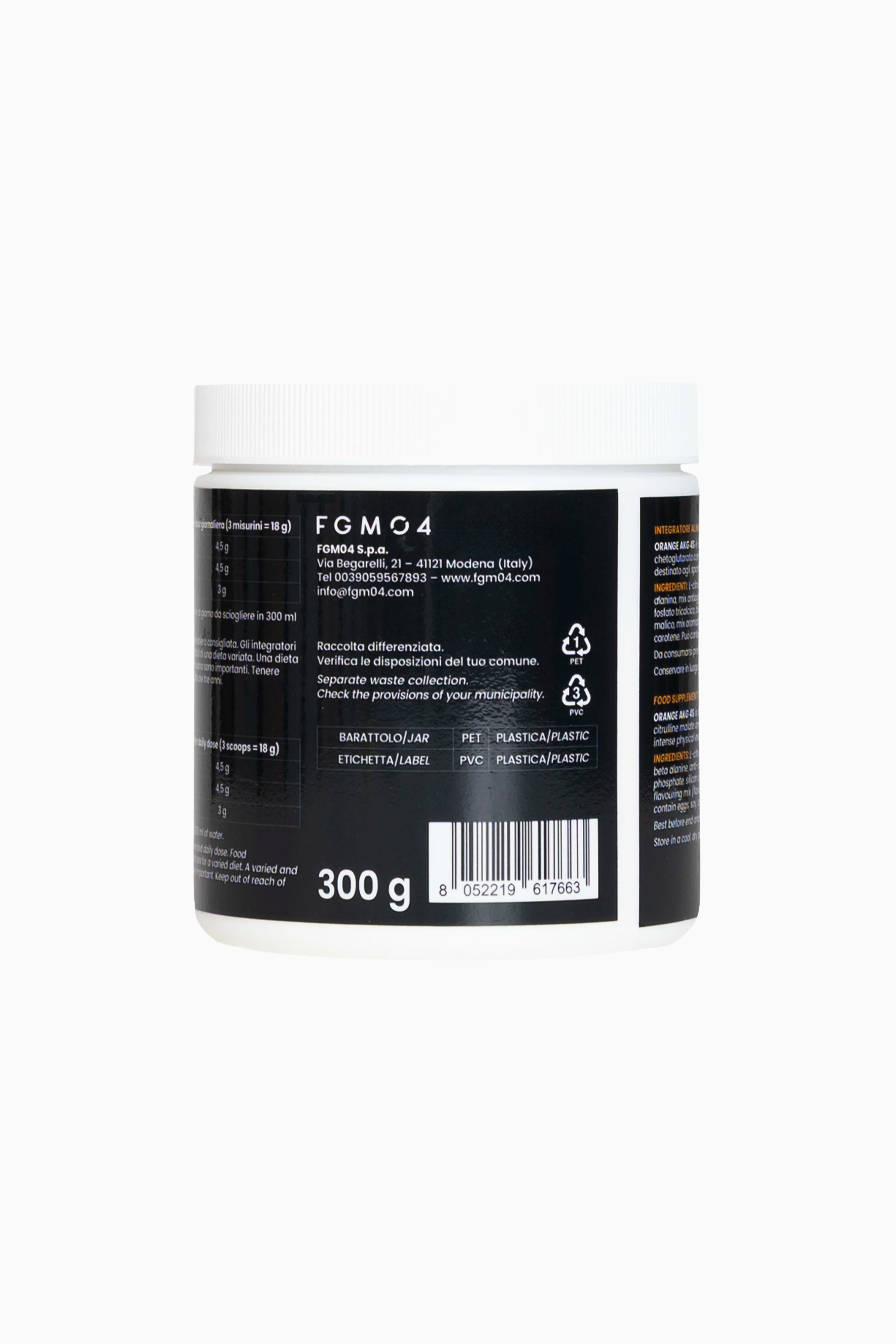 ORANGE AKG 4S SOLUBILE GUSTO ARANCIA 300 g - FGM04