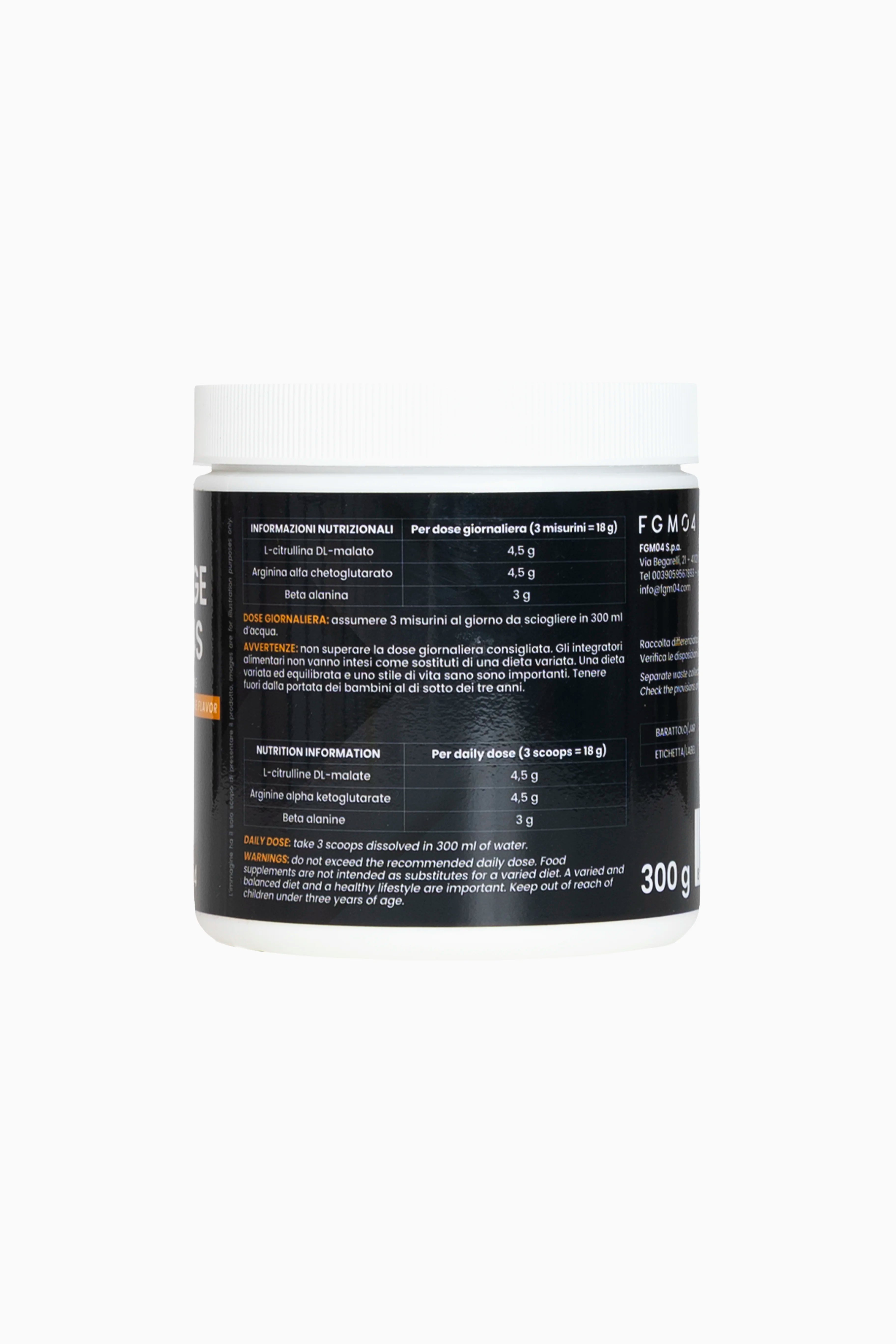 ORANGE AKG 4S SOLUBILE GUSTO ARANCIA 300 g - FGM04