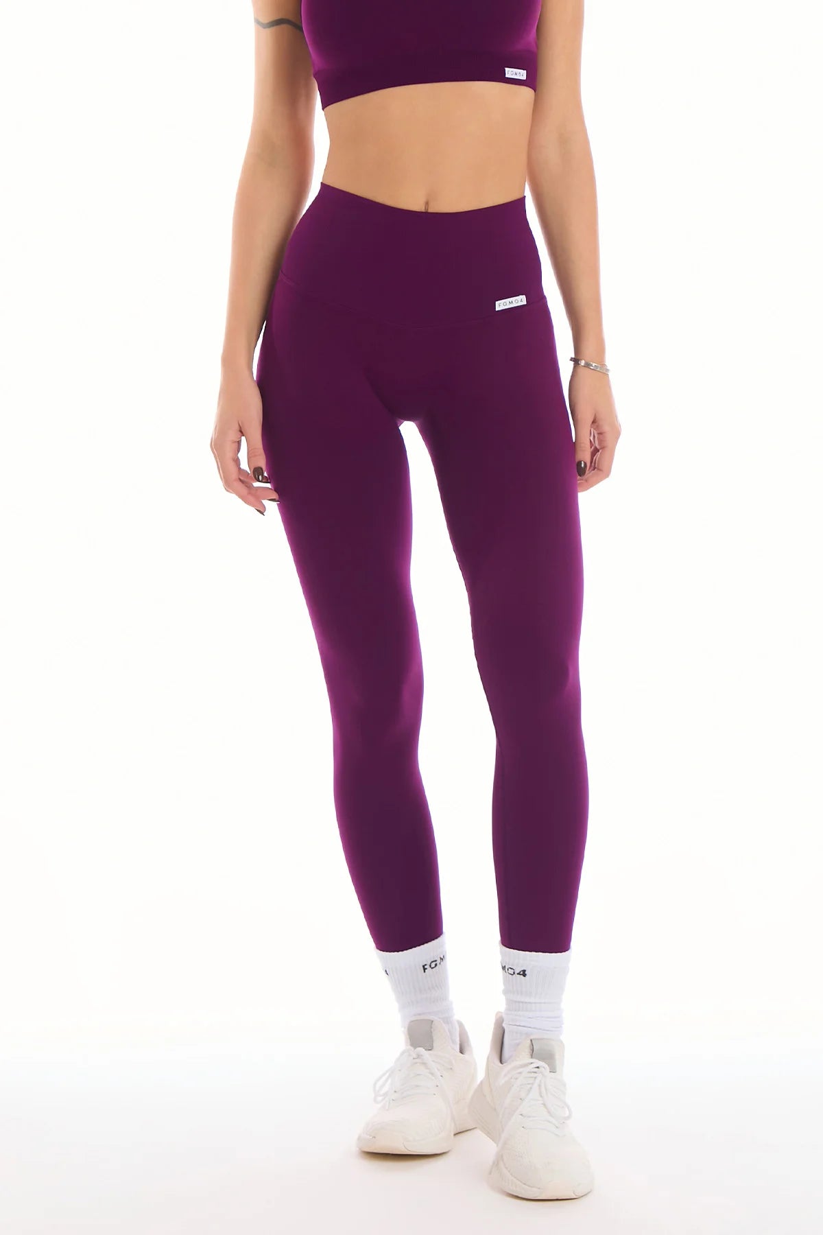 Leggings Push Up All - Up Dark Purple - FGM04 - LEGGINGS ANTICELLULITE - fgm04