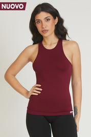 Camiseta sin mangas americana Fgm04 Merlot