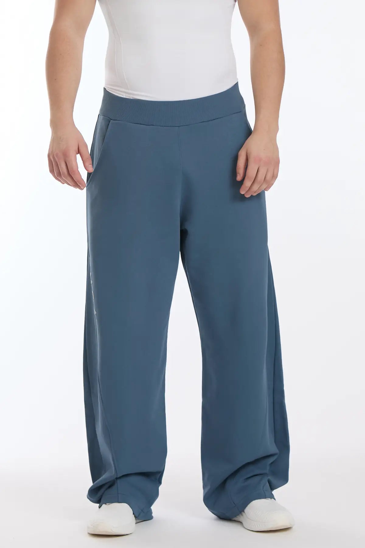 Pantalone Baggy Uomo Blu Stellare - FGM04 - Linea Ikonic Uomo - fgm04