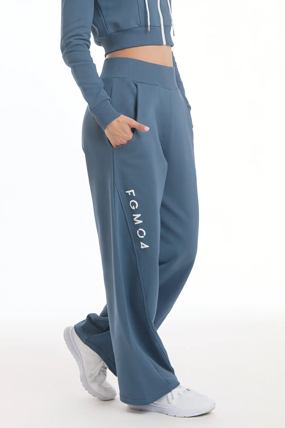 Pantalone Baggy Ikonic Blu Stellare - FGM04 - Linea Ikonic - fgm04