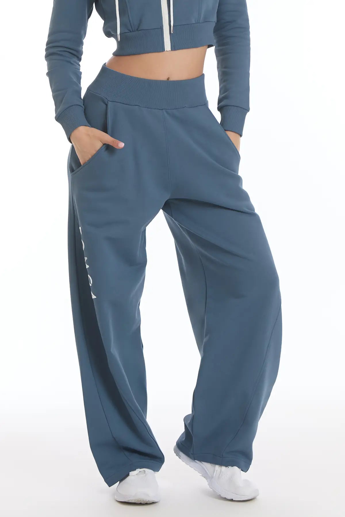 Pantalone Baggy Ikonic Blu Stellare - FGM04 - Linea Ikonic - fgm04