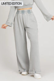 Pantaloni peste damă Moonstone Grey