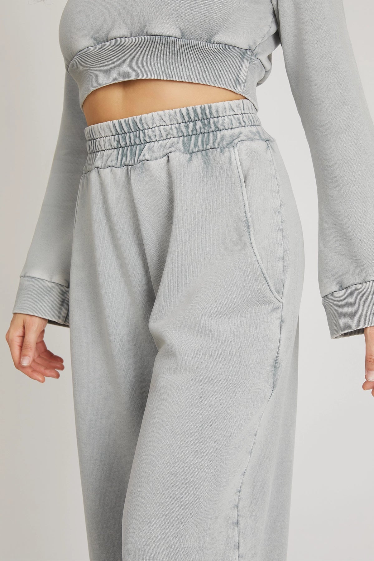 Pantalone Over Donna Grigio Moonstone - FGM04 - Linea Ikonic - fgm04