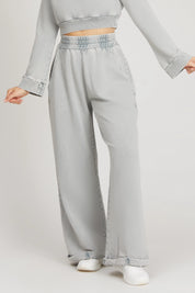 Pantaloni peste damă Moonstone Grey