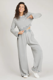 Pantaloni peste damă Moonstone Grey