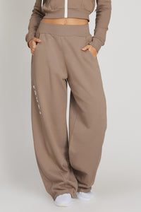 Pantalone Baggy Ikonic FW 24/25 Nocciola Taupe