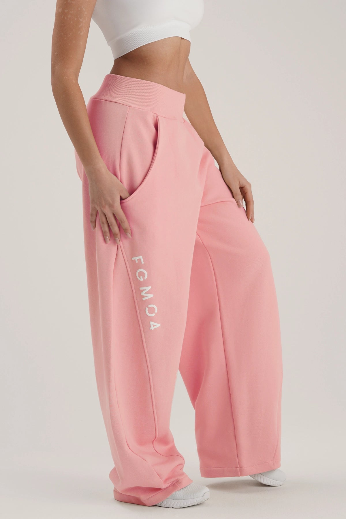 Pantalone Baggy Ikonic SS 24 Rosa Chiaro