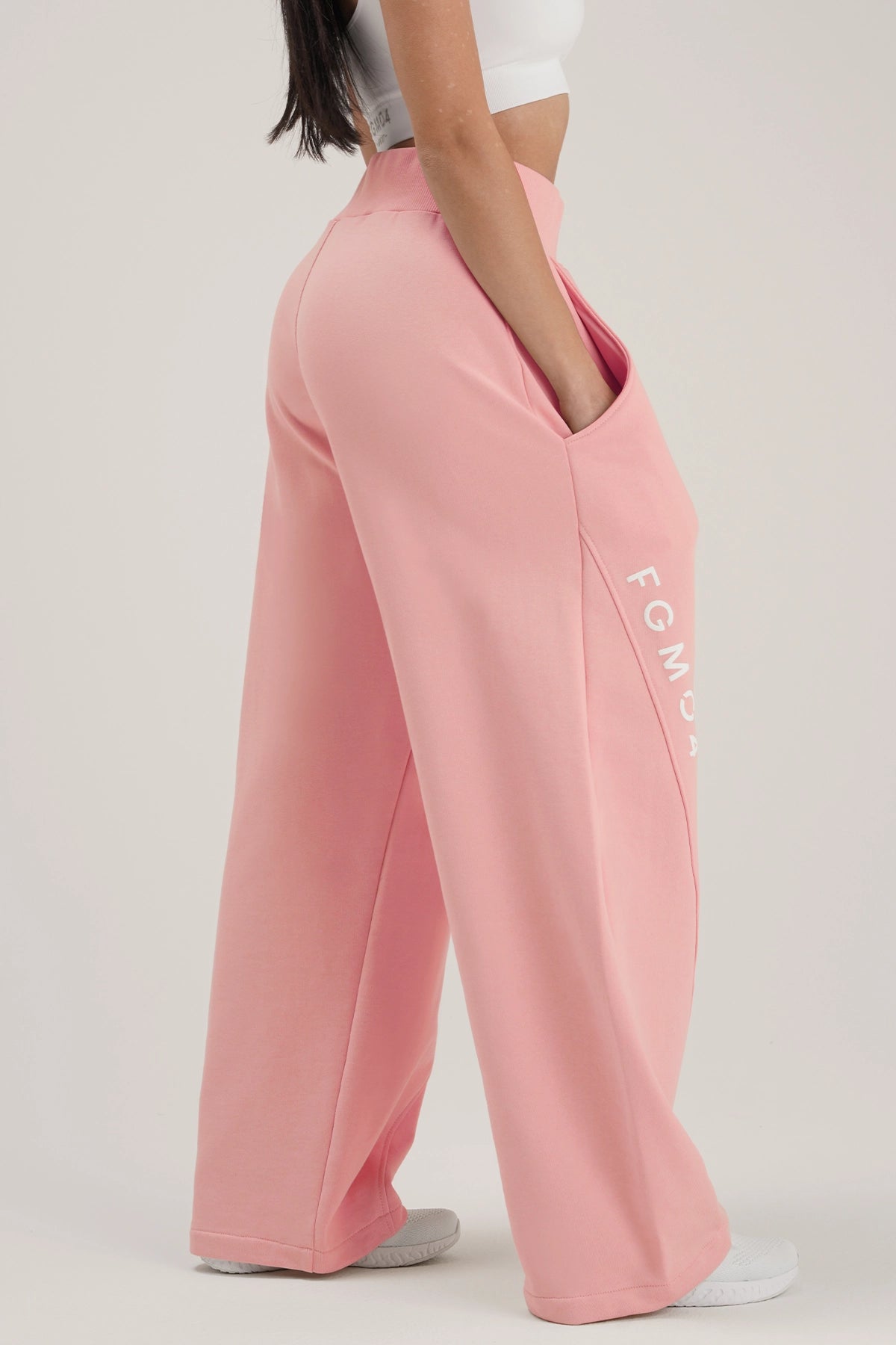 Pantalone Baggy Ikonic SS 24 Rosa Chiaro