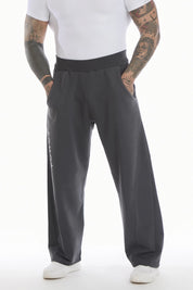 Pantalone Baggy Uomo Grigio Piombo - FGM04 - Linea Ikonic Uomo - fgm04