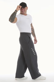 Pantalone Baggy Uomo Grigio Piombo - FGM04 - Linea Ikonic Uomo - fgm04