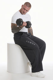 Pantalone Baggy Uomo Grigio Piombo - FGM04 - Linea Ikonic Uomo - fgm04