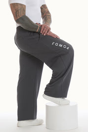 Pantalone Baggy Uomo Grigio Piombo - FGM04 - Linea Ikonic Uomo - fgm04