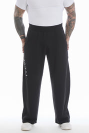 Pantalone Baggy Uomo Nero - FGM04 - Linea Ikonic Uomo - fgm04