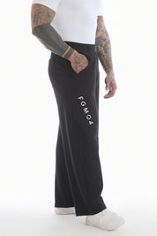 Pantalone Baggy Uomo Nero - FGM04 - Linea Ikonic Uomo - fgm04