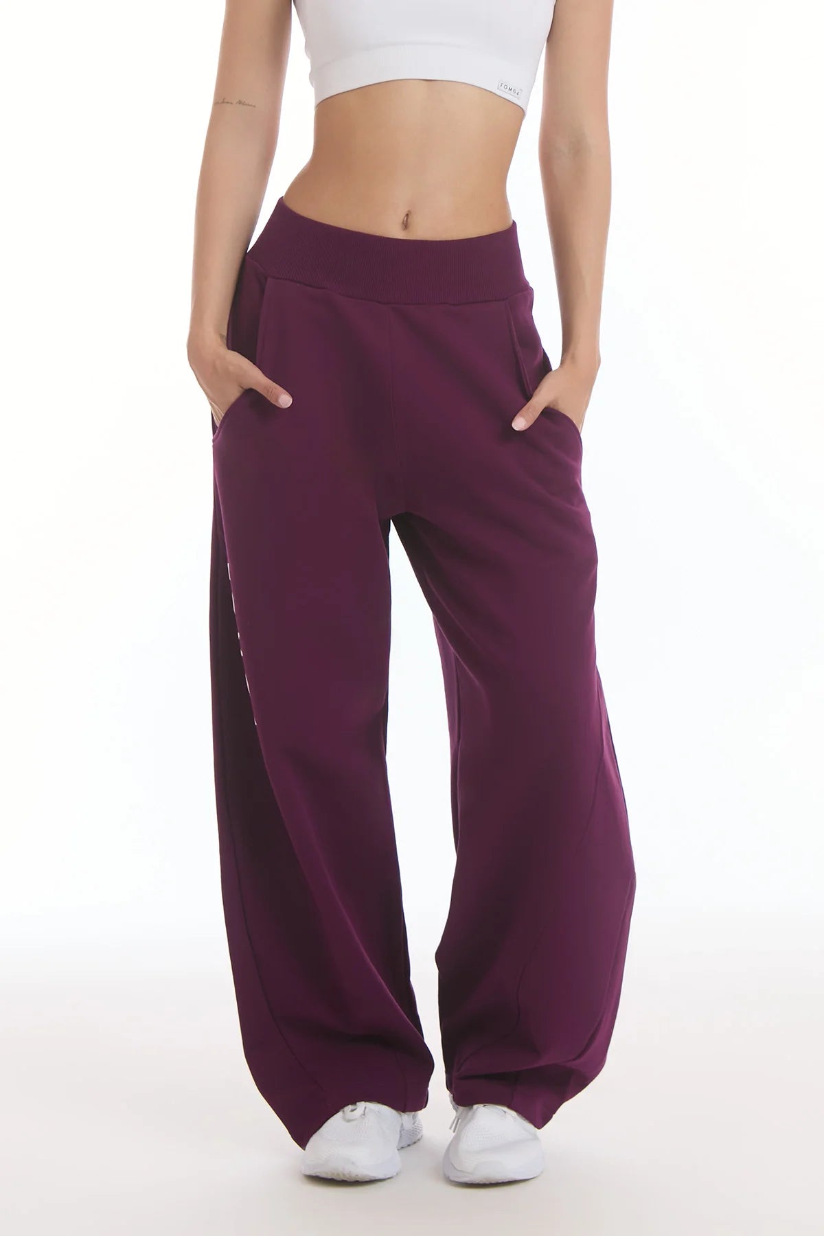 Pantalone Baggy Ikonic Dark Purple - FGM04 - Linea Ikonic - fgm04