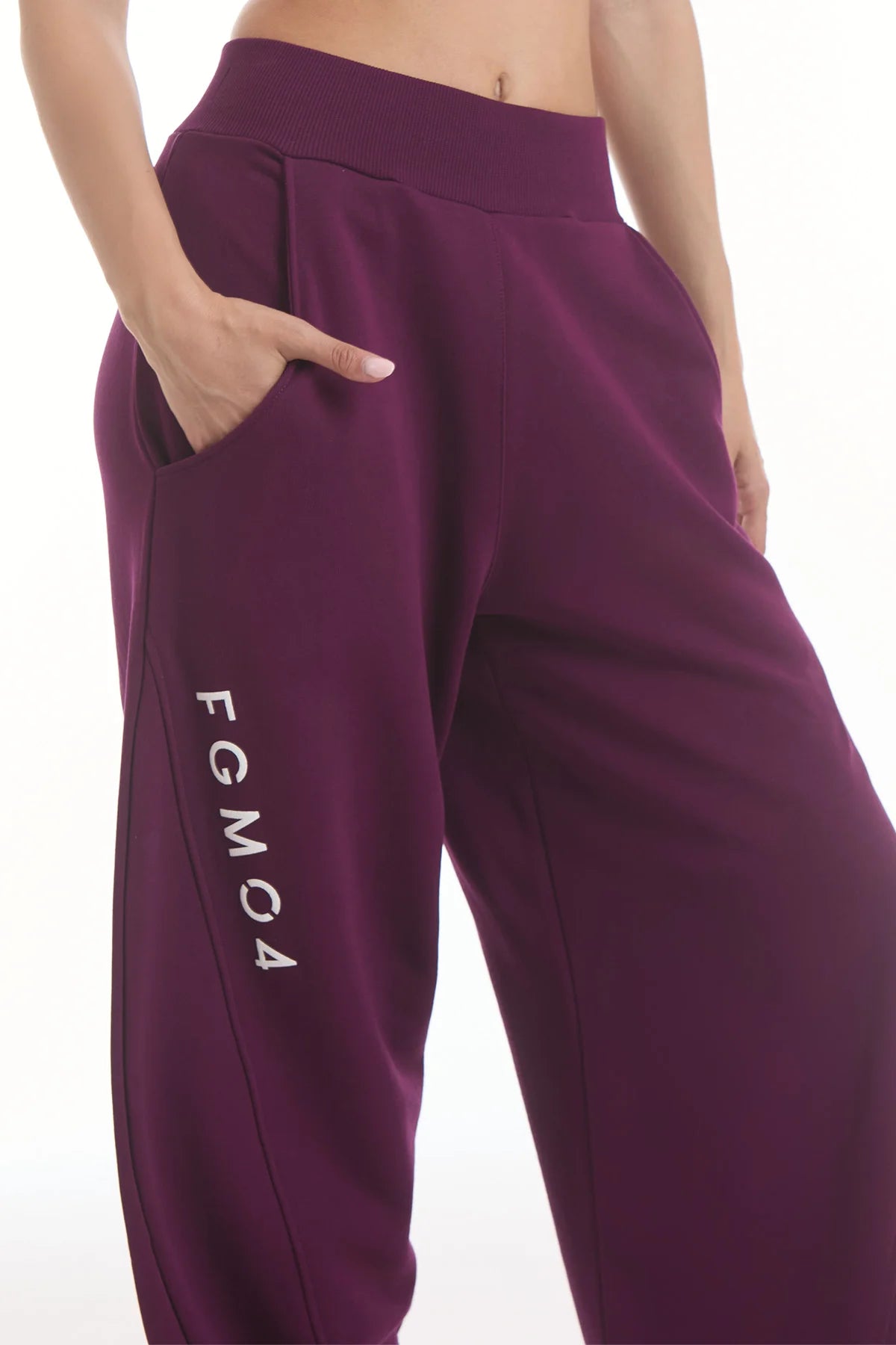 Pantalone Baggy Ikonic Dark Purple - FGM04 - Linea Ikonic - fgm04