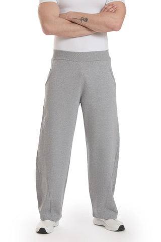 Pantalone Baggy Uomo Grigio Chiaro - FGM04 - Linea Ikonic Uomo - fgm04