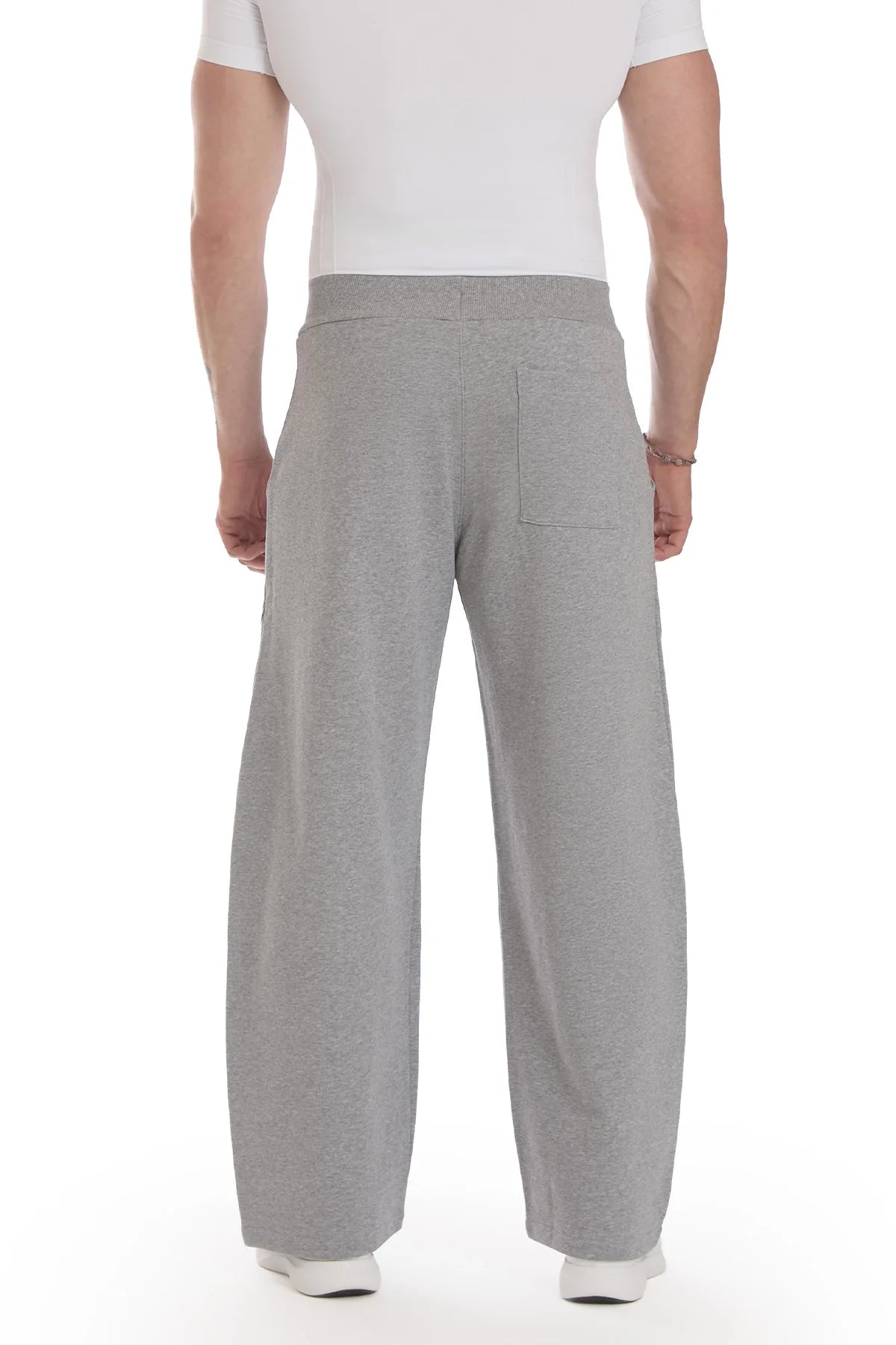 Pantalone Baggy Uomo Grigio Chiaro - FGM04 - Linea Ikonic Uomo - fgm04