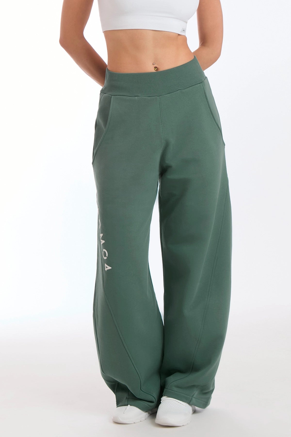 Pantalone Baggy Ikonic Verde Baltic - FGM04 - Linea Ikonic - fgm04