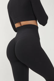 Leggings Essence BambùFIR Nero - FGM04