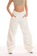 Pantalone Barrel Donna Panna - FGM04 - Linea Ikonic - fgm04