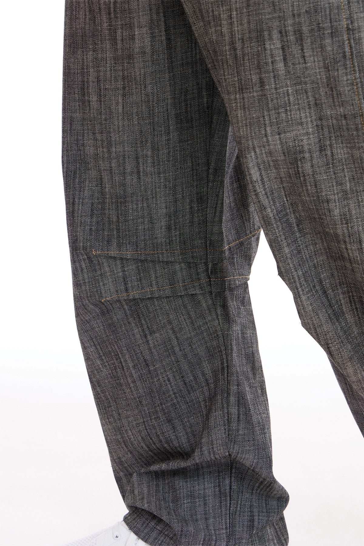 Pantalone Barrel Uomo Jeans Nero - FGM04 - Linea Ikonic Uomo - fgm04