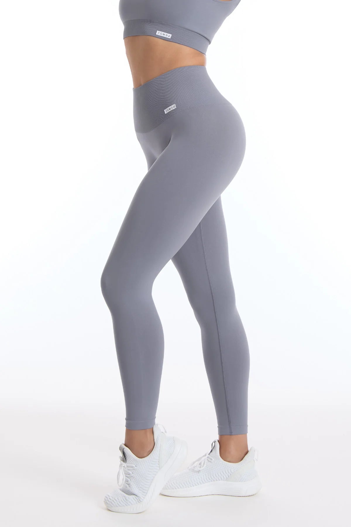 Leggings Nikita Basic Fascione Alto Blu Granito - FGM04 - LEGGINGS ANTICELLULITE - fgm04