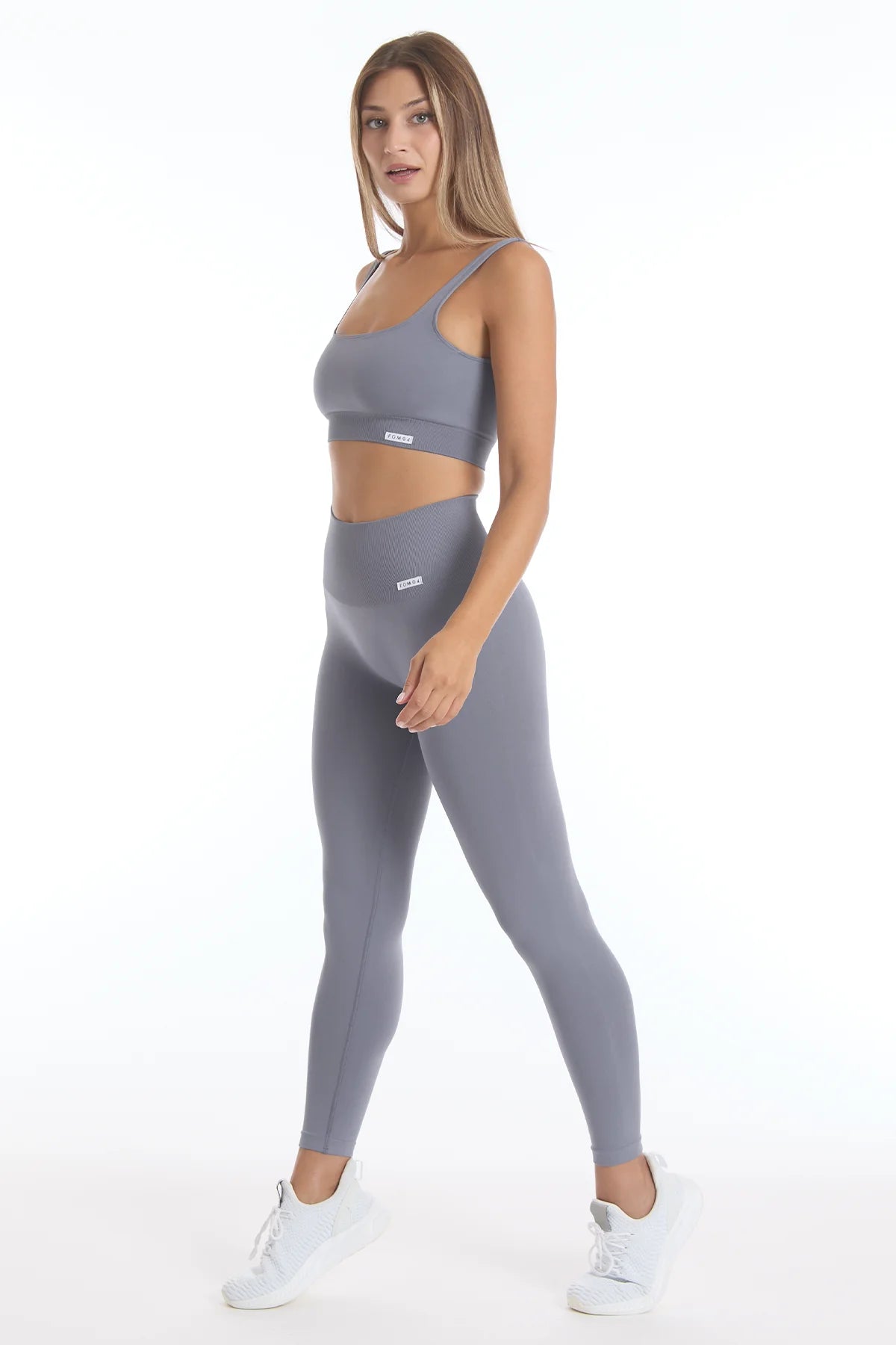 Leggings Nikita Basic Fascione Alto Blu Granito - FGM04 - LEGGINGS ANTICELLULITE - fgm04