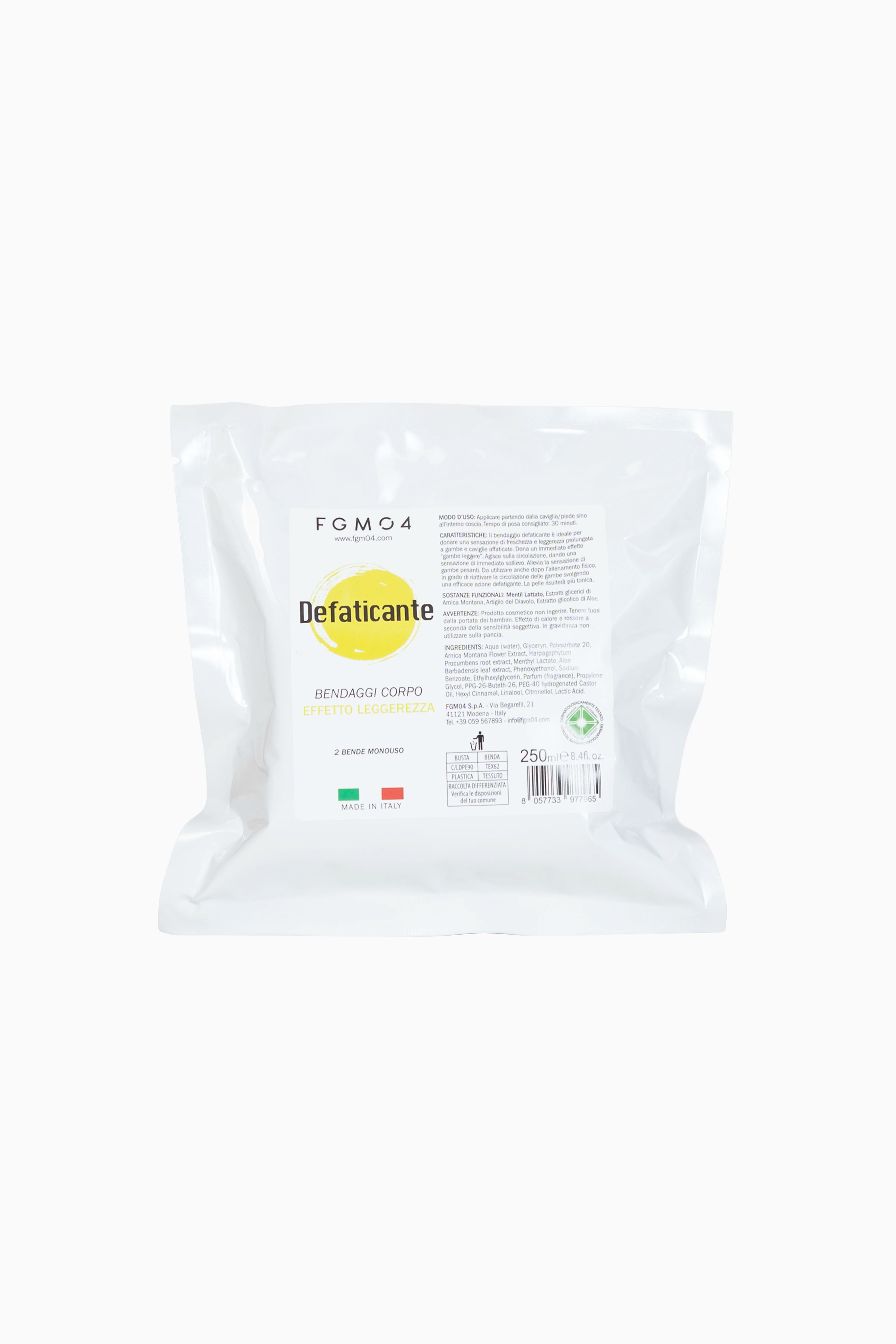 Bendaggio Defaticante - FGM04 - CREME TONIFICANTI - fgm04