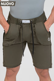Pantaloni scurți Bermuda Fgm04 Verde Militar