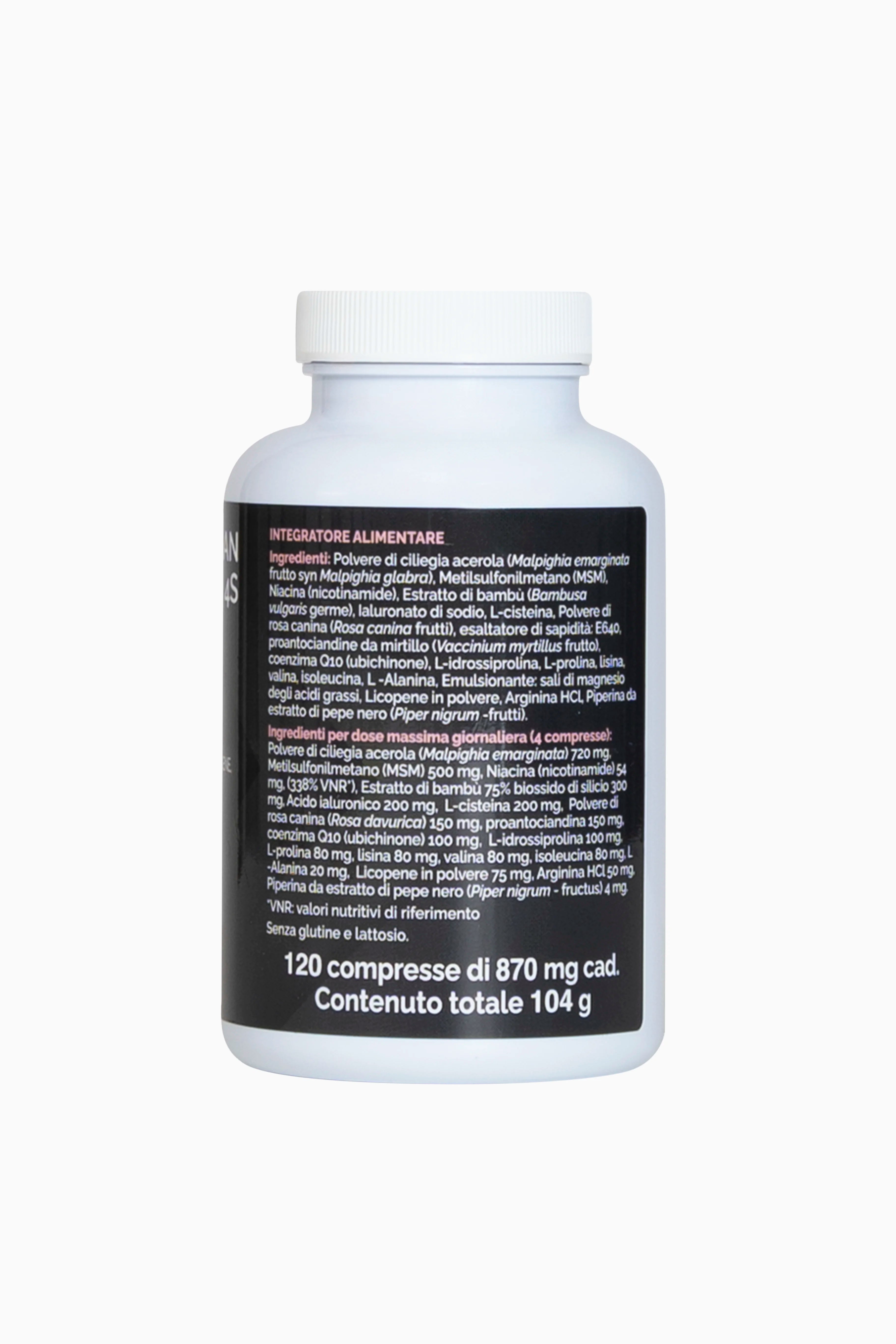 Better Than Collagen 4s - 120 caps - INTEGRATORI - fgm04