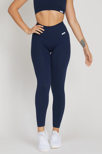 Leggings Nikita Basic Fascione Alto Blu Notte - FGM04 - LEGGINGS ANTICELLULITE - fgm04