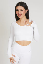 Bolero Gym Fashion Bianco