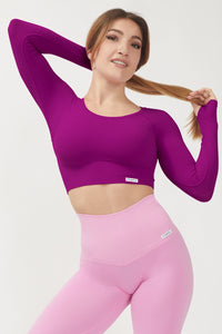 Bolero Gym Fashion Fioletowy