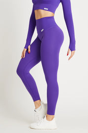 Leggings Push up Gym Fashion Viola - FGM04