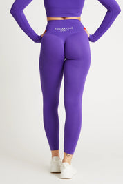 Leggings Push up Gym Fashion Viola - FGM04