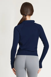 Bolero Zip Blu Notte - FGM04