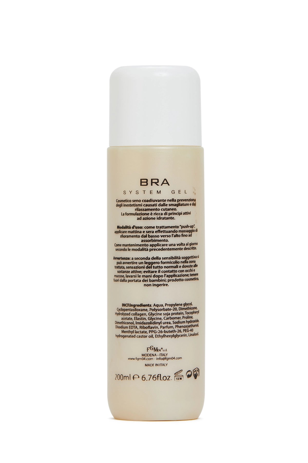 Bra System Gel 200 Ml - FGM04 - CREME TONIFICANTI - fgm04