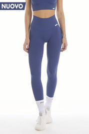 Leggings Push Up Bubble Cryofir Blu Avio