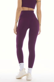 Leggings Push Up Bubble Cryofir Dark Purple - FGM04 - LEGGINGS ANTICELLULITE - fgm04