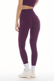 Leggings Push Up Bubble Cryofir Dark Purple - FGM04 - LEGGINGS ANTICELLULITE - fgm04