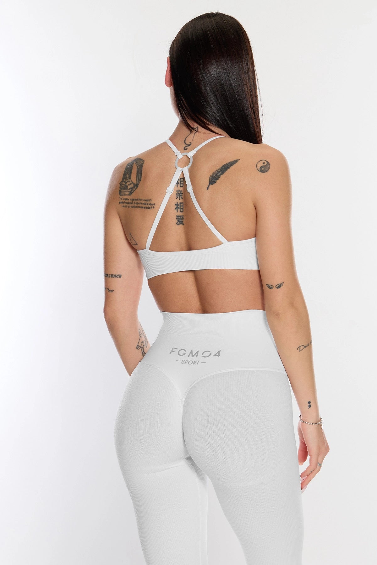 Top CALIPSO Ring Bianco Costine - FGM04 - Maglie e Top - fgm04