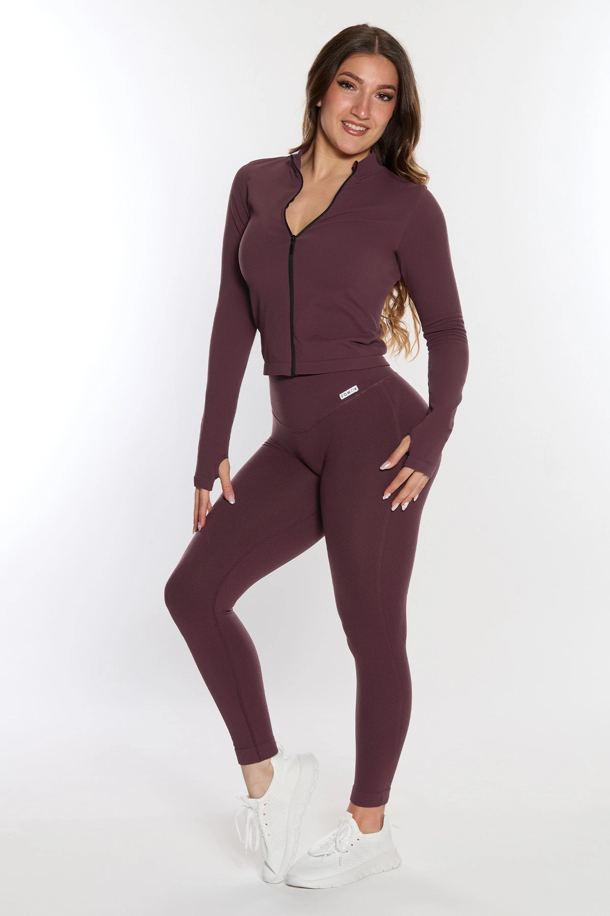 Felpa Calipso Melanzana Costine - fgm04 - Maglie e Top - fgm04