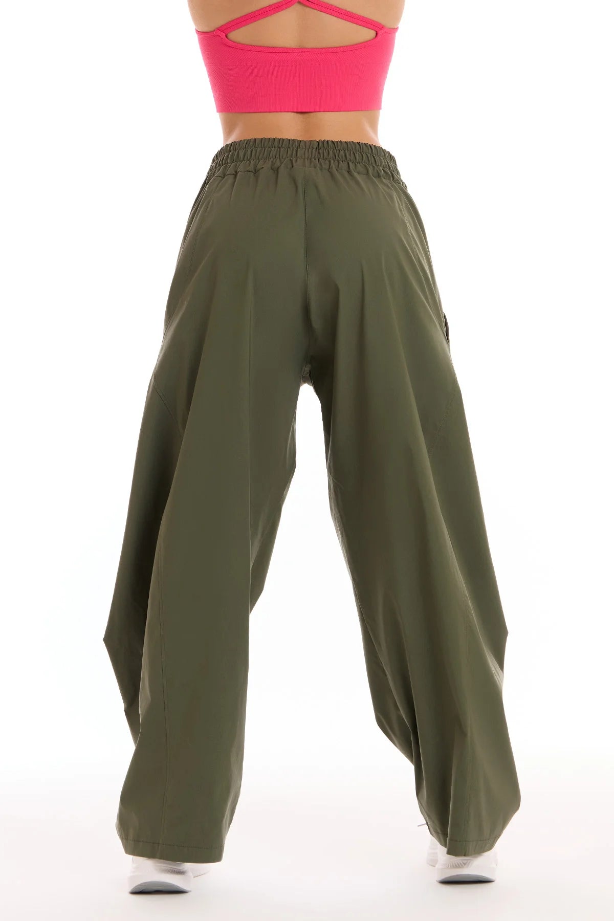 Pantalone Baggy Origami Verde Militare - FGM04 - Linea Ikonic - fgm04
