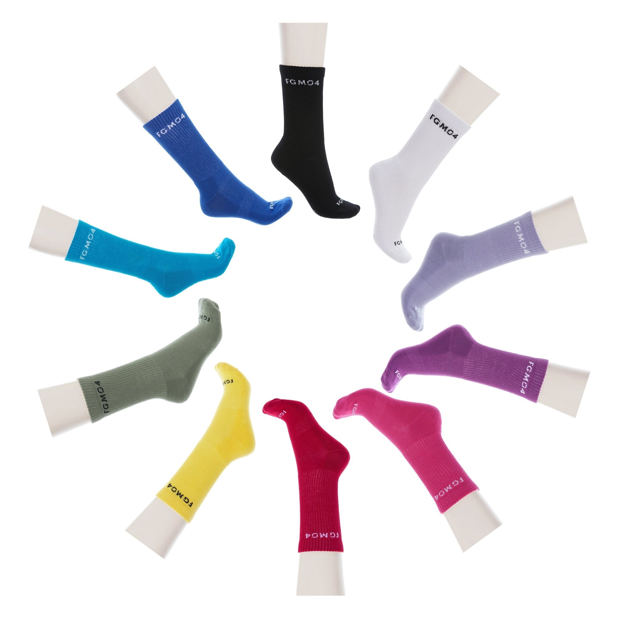 Calze Calzettoni sportivi cotone poliammide elastane elasticizzati FGM04 Blu Adriatico FGM04 - FGM04 - Linea Ikonic - fgm04