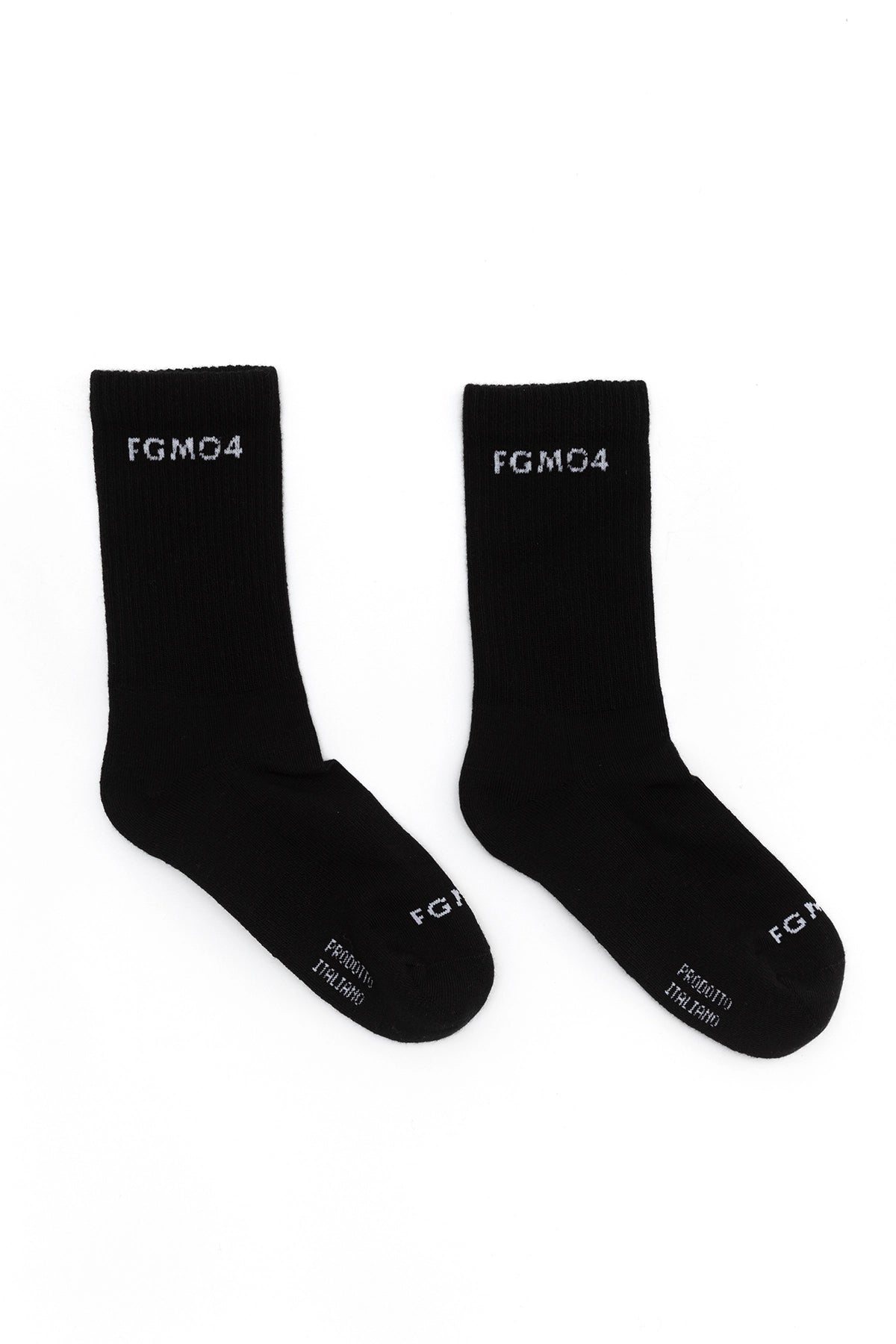 Calze Calzettoni sportivi cotone poliammide elastane elasticizzati FGM04 Nero FGM04 - FGM04 - Linea Ikonic - fgm04