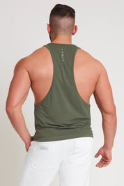 Canotta Stringer Verde Militare - FGM04